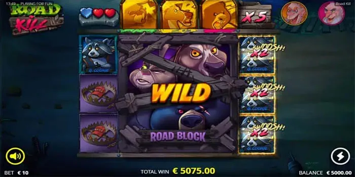 Fitur Permainan Roadkill Slot